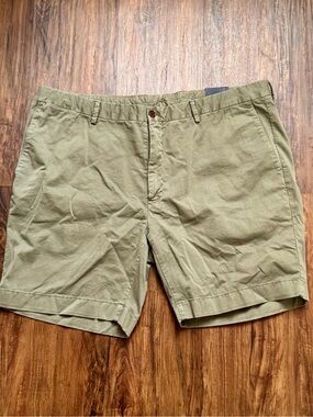 Ledbury Richmond Men's Olive Green Chino Shorts, Size 40
